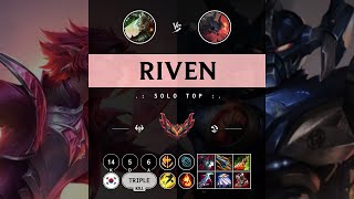 Riven Top vs Aatrox - KR Grandmaster Patch 14.10