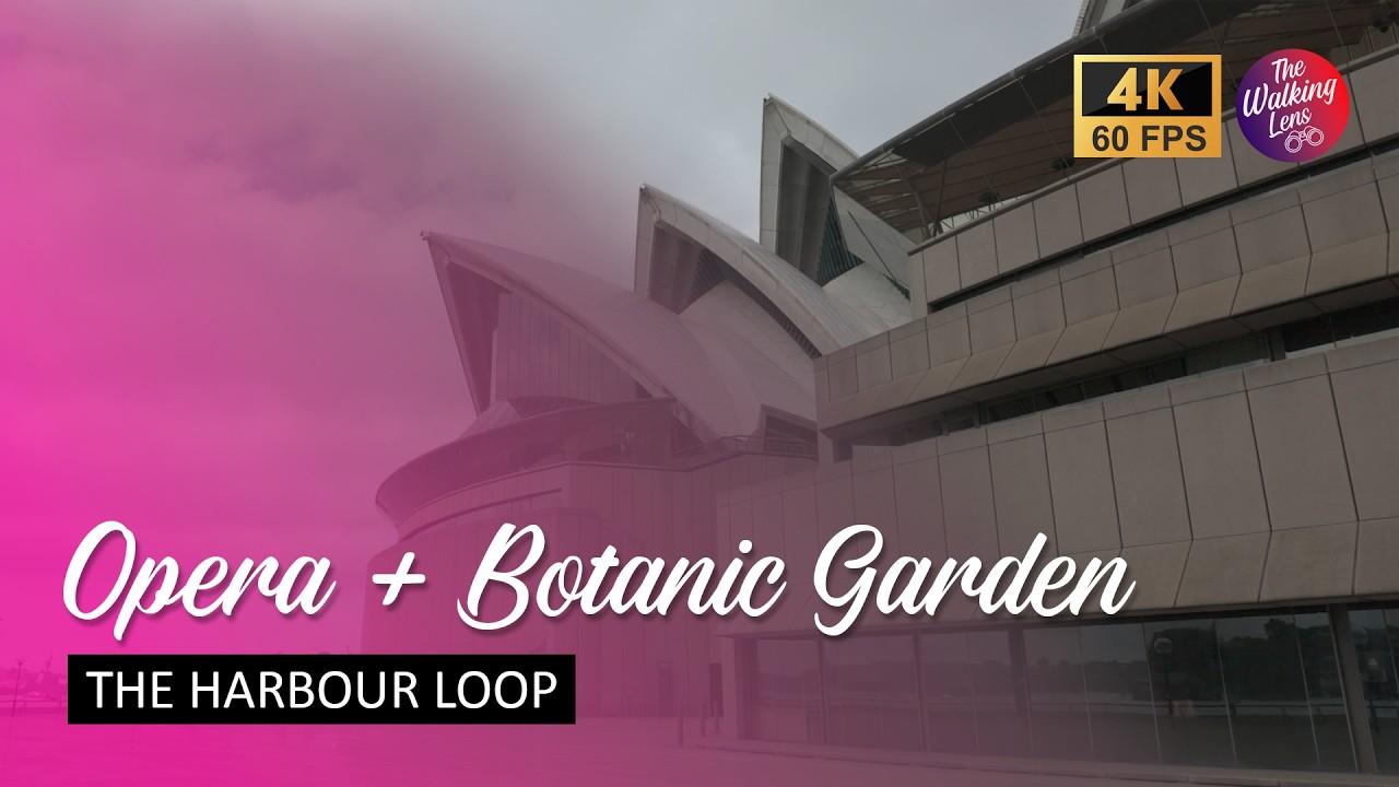 The SECRET SIDE of the Opera House: A Stunning 4K Waterfront Walk | 4K ...