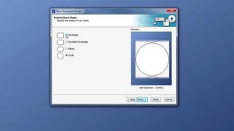 Setting Up a Thermal Label Document with BarTender Software Tutorial