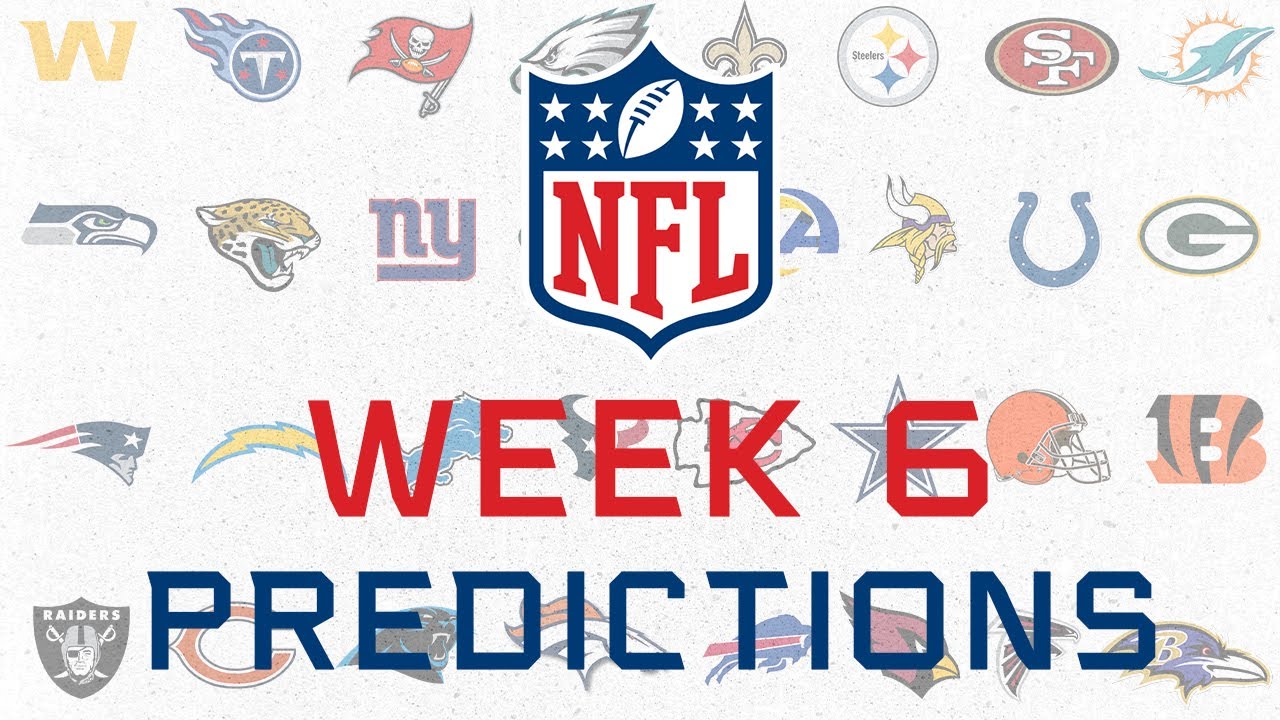 2020 NFL Week 6 Predictions w/ JusBlaze412 YouTube