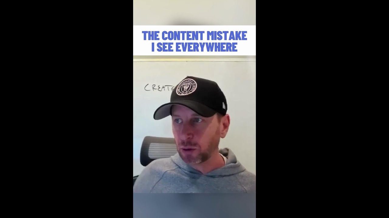 The Content Mistake I See Everywhere