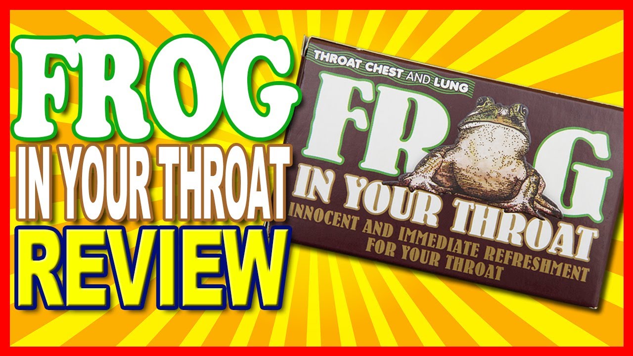 Frog in Your Throat TCL Lozenges Review (The lost videos From August