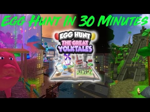 Roblox Egg Hunt 2018 Any In 30 Minutes Speed Run Youtube - roblox egg hunt 2018 speedrun