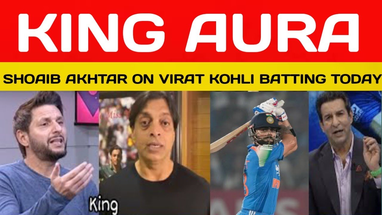 SHAHID AFRIDI SHOCKED ON VIRAT KOHLI 124 RUNS BRILLIANT BATTING TODAY VS NZ 3RD ODI MATCH 