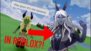 Aaravos plays Roblox