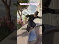 Rooftop fire lines on Skate. #gaming #skate4 #skateboarding #trending #shorts