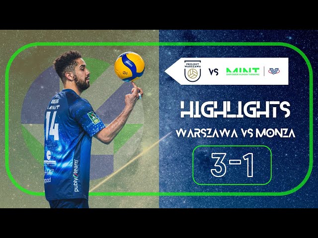 HIGHLIGHTS | Projekt Warszawa - Mint Vero Volley Monza