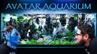 I Built The FLOATING MOUNTAINS of AVATAR in an Aquarium | Epic Guppy Fish Tank screenshot 3