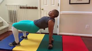 Reverse Tabletop Hip Thrusts