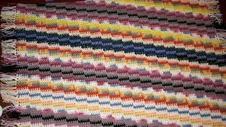 Scrappy Steps Afghan Part 5