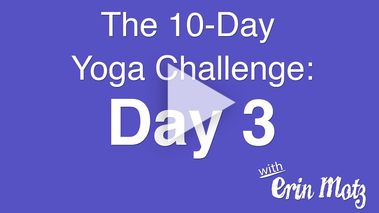 10 Day Yoga Challenge: Day 3 -Yoga for Lower Abs (Intermediate)