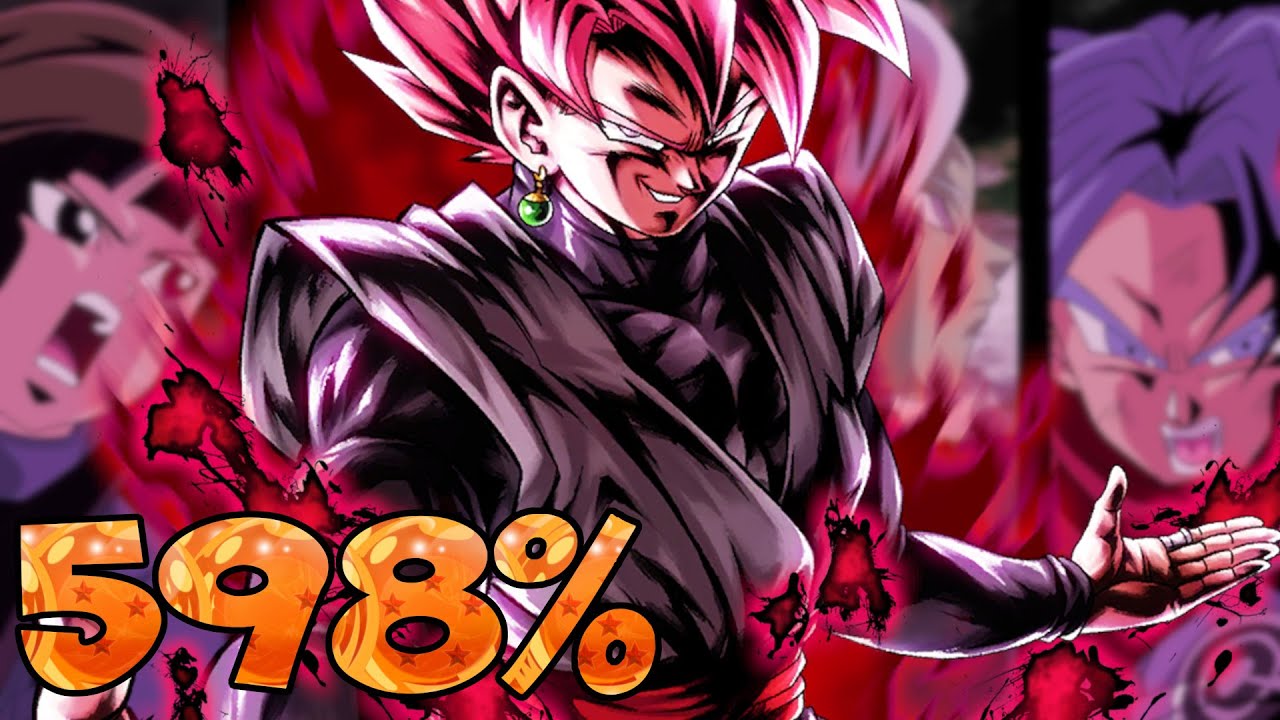 Goku Black Rose 598 Showcase Dragon Ball Legends - goku face ssjb for dragon ball rage roblox