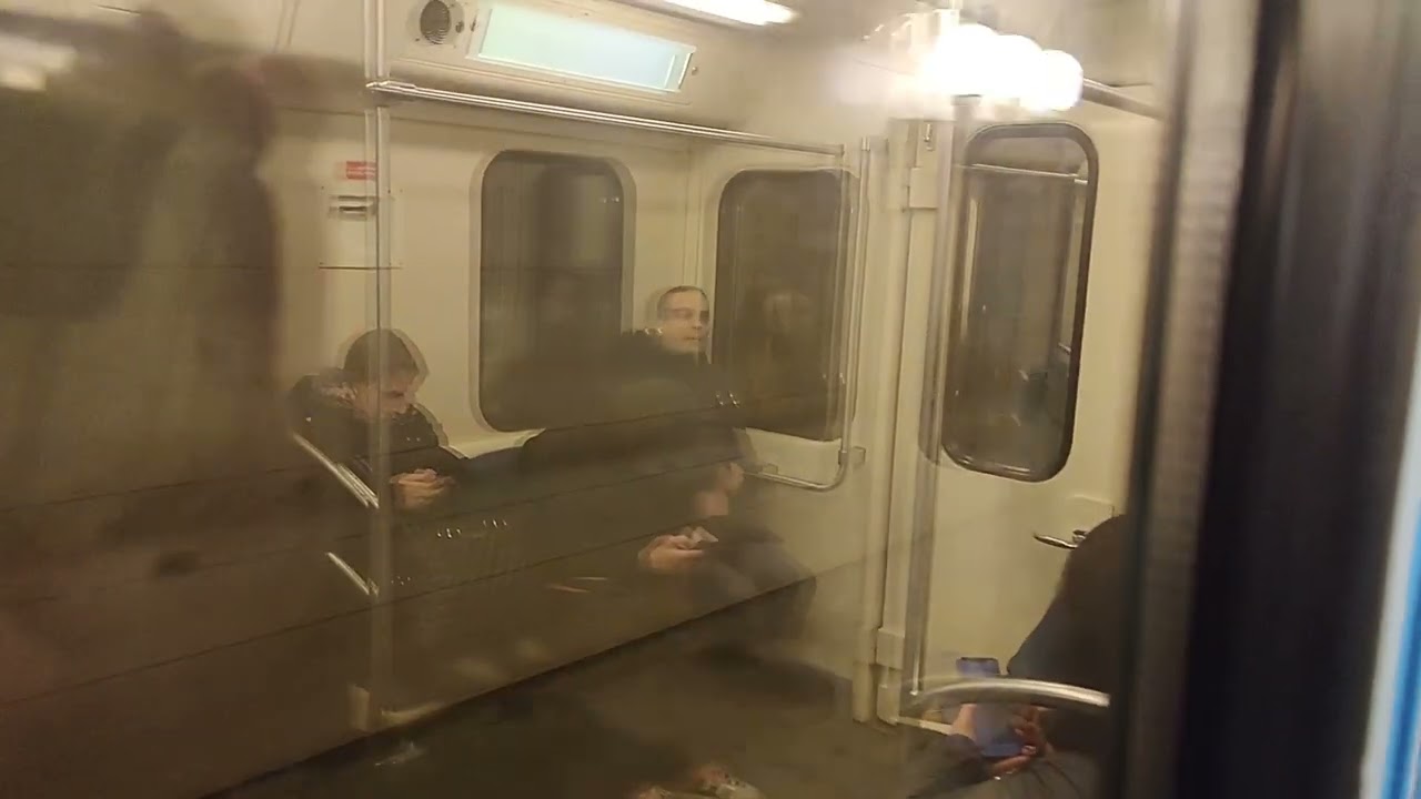 Поездка на Калининской линии с новыми информаторами с 2024 г. | Авиамоторная – Площадь Ильича