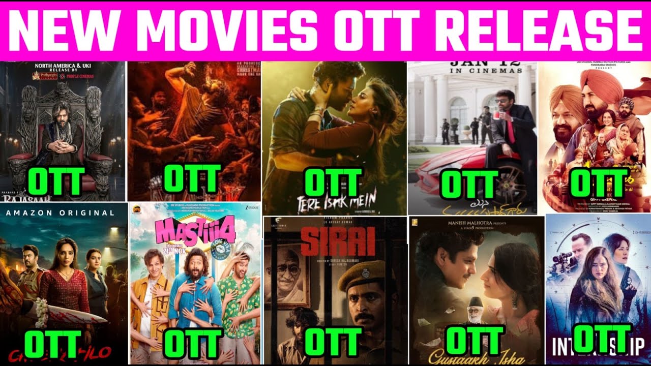 The Rajasaab OTT Release Date | Mark Hindi OTT Release Date | Tere Ishk Mein OTT Release Date