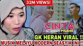 PESONA MELAYU MODERN GEMPARKAN DUNIA‼️EDA EZRIN ft DEN MANJO cinta setandan pisang‼️ REACTION Medhok