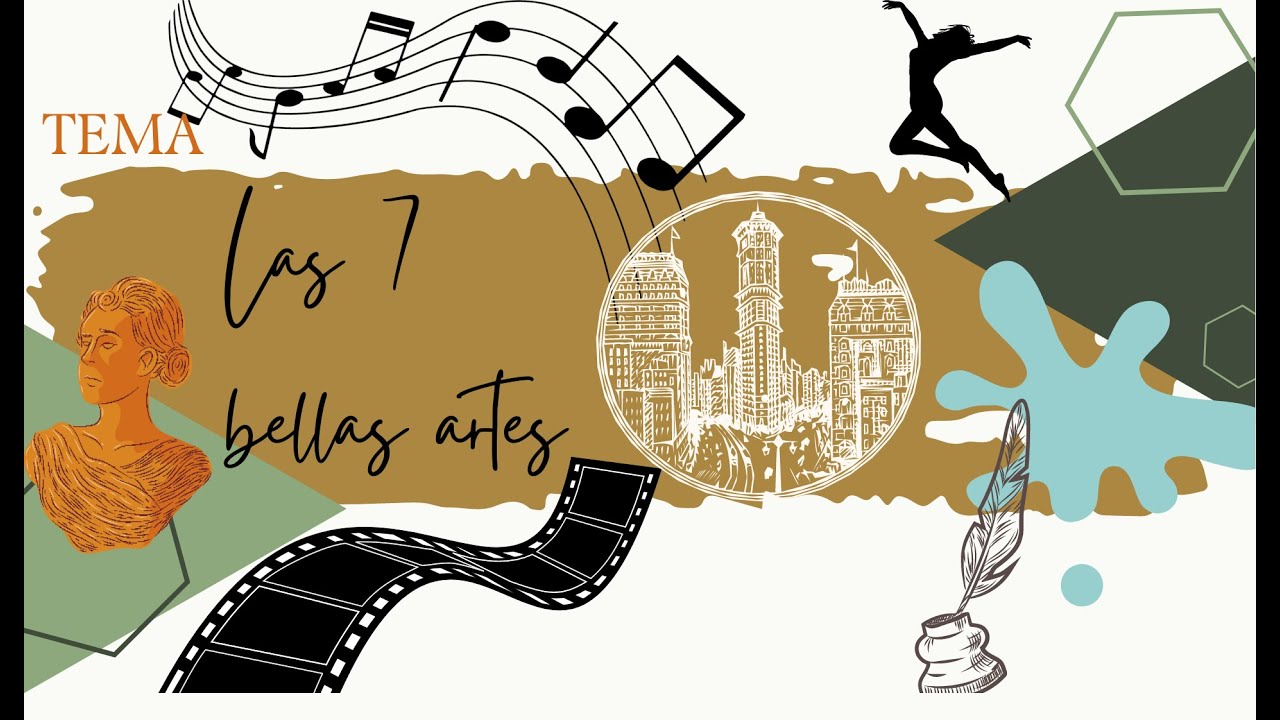 Conoce las 7 bellas artes
