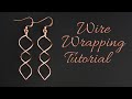 Double Helix Spiral Earrings Tutorial - Beginner Wire Wrapping Jewelry Project