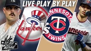 New York Yankees vs Minnesota Twins Live Play by Play