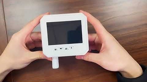 APEM5930 Temperature and Humidity Sensor, in built Webserver, RJ45, Power/PoE for Server Rooms