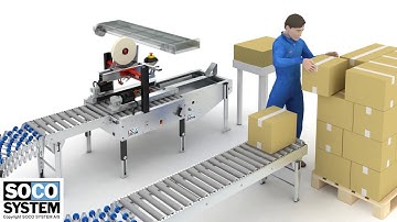 One man packing station   Ergonomic | SOCO SYSTEM