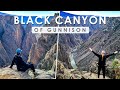 BLACK CANYON OF THE GUNNISON NATIONAL PARK | Moody & Gorgeous South Rim | Deepest Canyon in Colorado