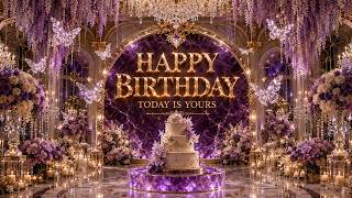Happy Birthday 💜 | Royal Amethyst Butterfly Palace | 30 Minute Luxury Birthday Display