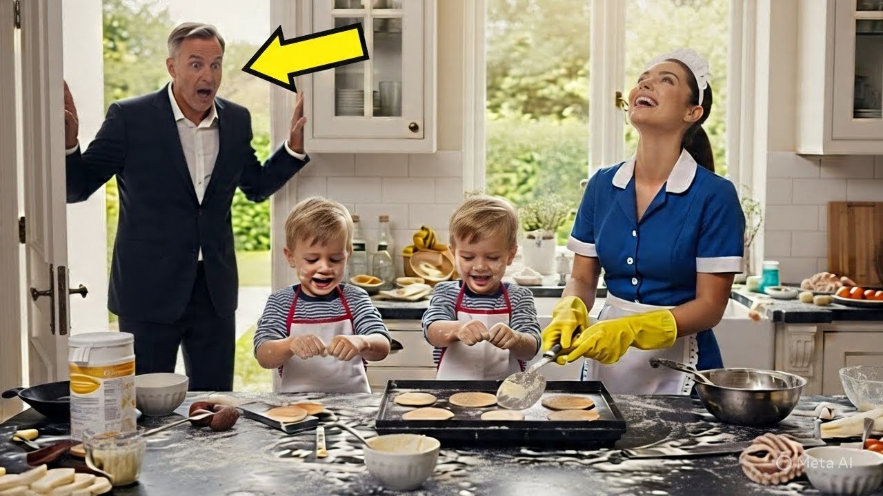 MILLONARIO LLEGA MÁS TEMPRANO A CASA… Y CASI SE DESMAYA CON LO QUE VE