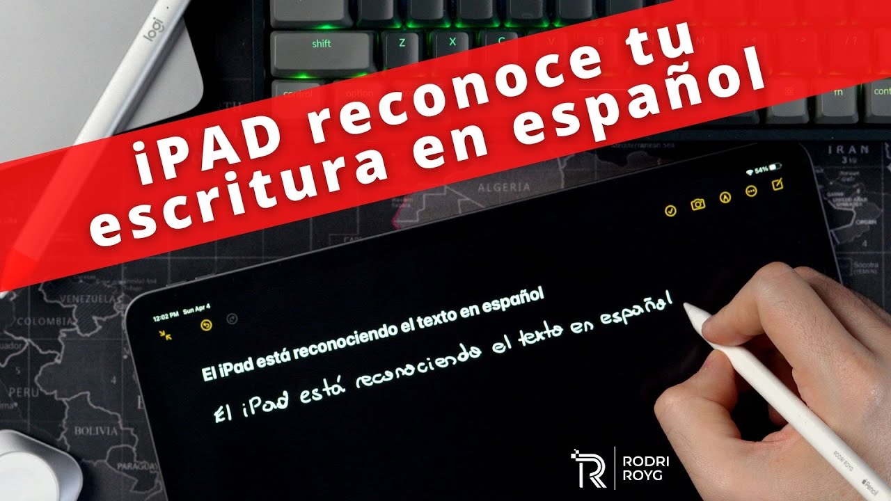 iPad: Escribe en ESPAÑOL con Scribble - YouTube