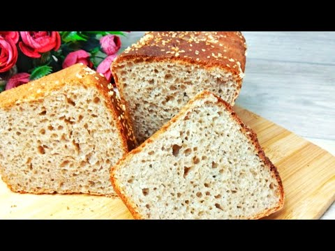 Как приготовить РЖАНОЙ ХЛЕБ БЕЗ ЗАМЕСА/ ХЛЕБ НА РЖАНОЙ ЗАКВАСКЕ..Получается у ВСЕХ! ЛЕГКО ГОТОВИТЬ