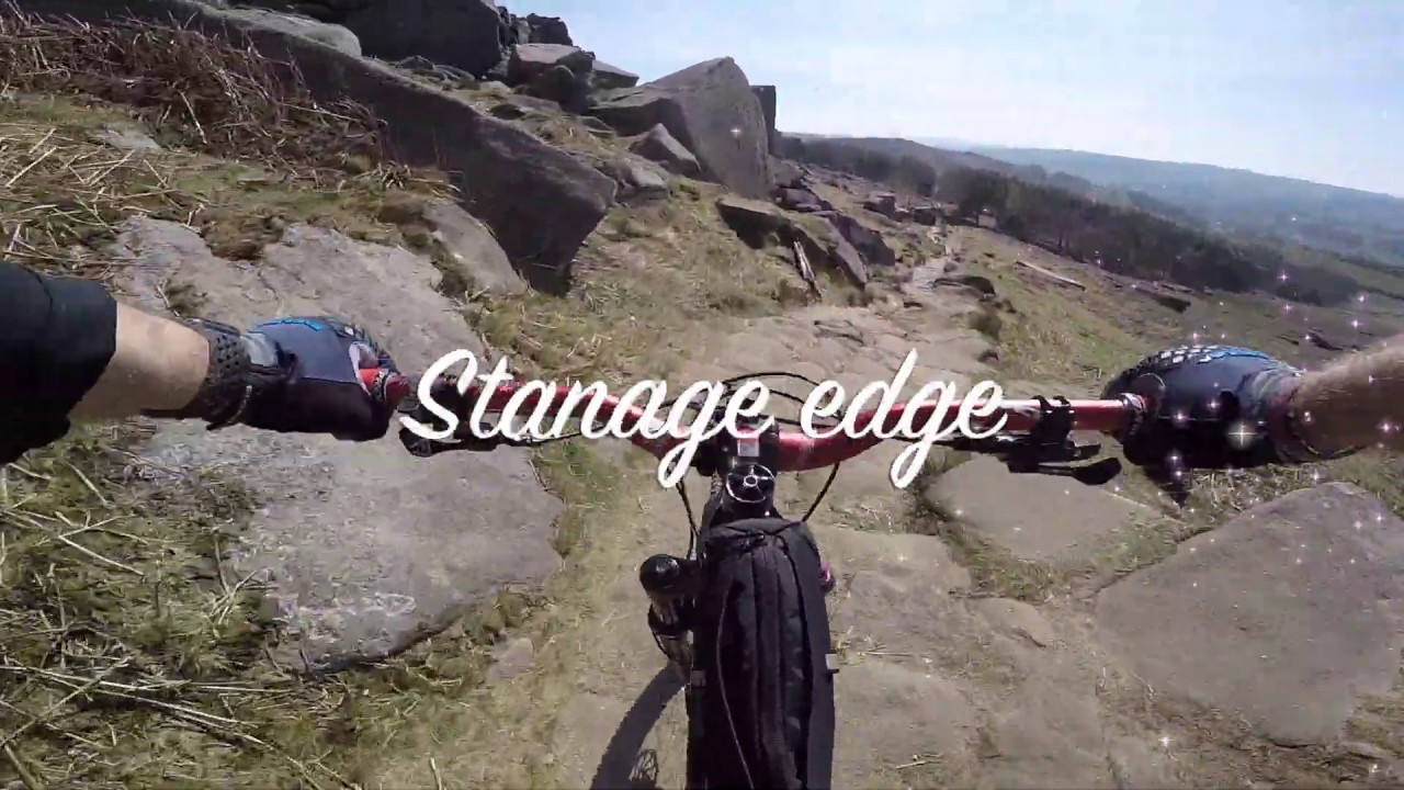 Peak District Sheffield loop Standridge edge lady Cannings bike park Devils elbow With The Gib 74 &