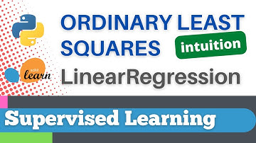 #27: Scikit-learn 24:Supervised Learning 2: Ordinary Least Squares, LinearRegression