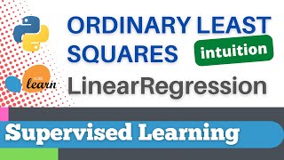 #27: Scikit-learn 24:Supervised Learning 2: Ordinary Least Squares, LinearRegression