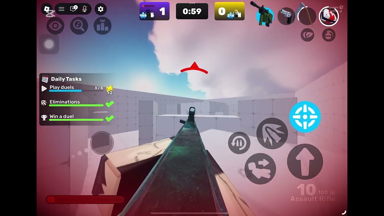 I 1v1ed a 216 level rivals 