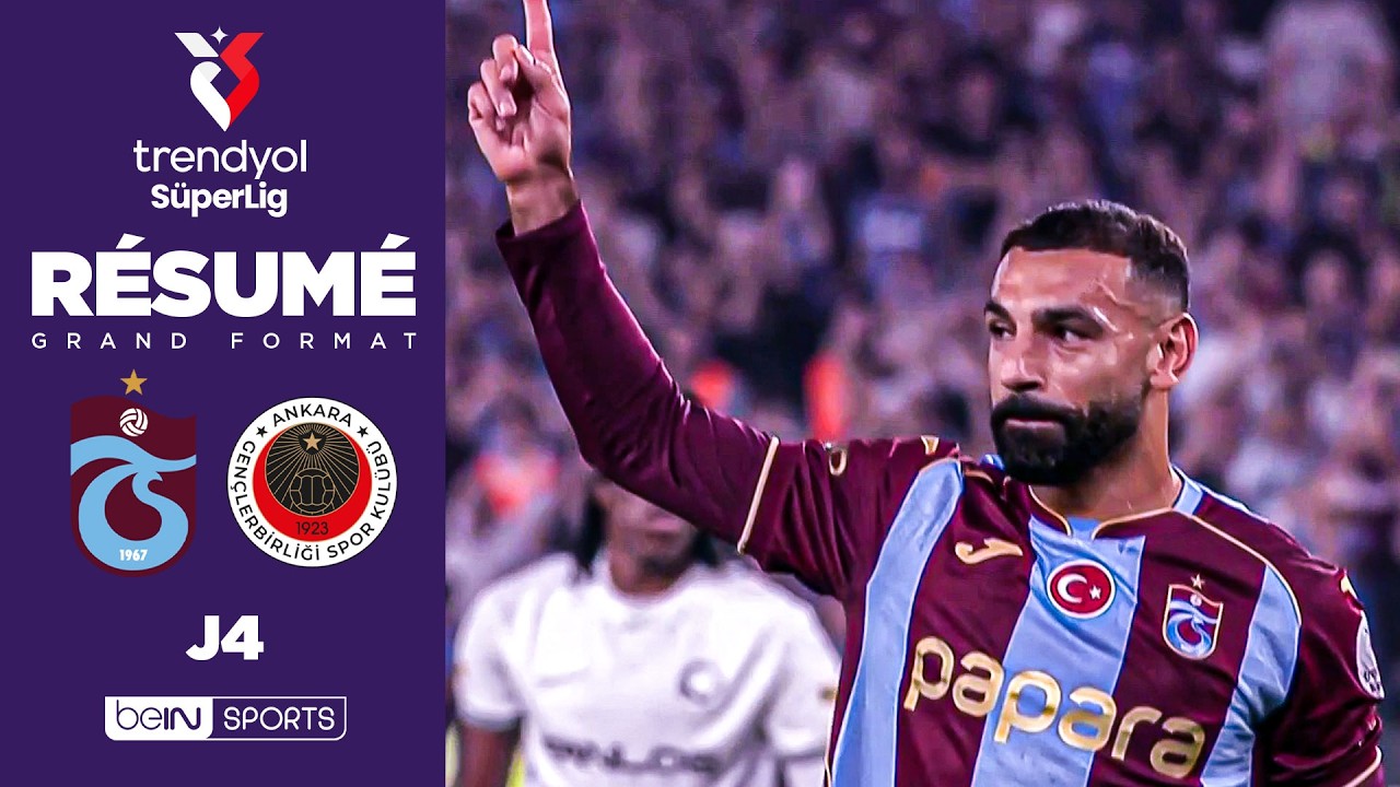 Résumé : SALAH buteur et passeur, TRABZONSPOR écrase tout sur son passage !
