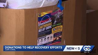 Donations pour into Monkey Bar in Cape Coral for families hit by Venezuela earthquakes
