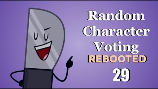 Random Character Voting REBOOTED 29