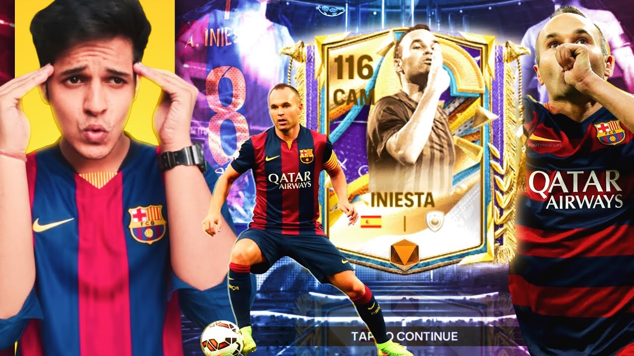 Iniesta Finally Hits 111 OVR – The Ultimate Midfield Upgrade!