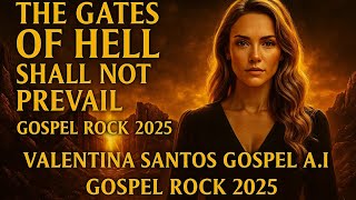 THE GATES OF HELL SHALL NOT PREVAIL| GOSPEL ROCK 2025/ – VALENTINA SANTOS GOSPEL A.I