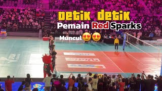 Pertandingan persahabatan volley ball Indonesia All star vs Red sparks… #redsparks #정관장 #volleyball