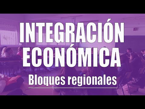 Video: Integración regional: concepto, formas, factores y procesos de desarrollo de la integración económica