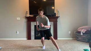 Single Leg Clock Reaches