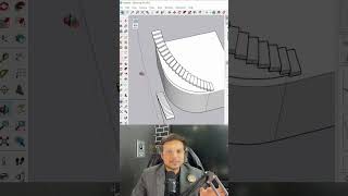 Create Curved Staircase using Shape Bender Plugin