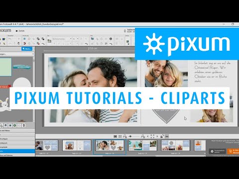 Cliparts ins Fotobuch einfügen - Pixum Tutorial