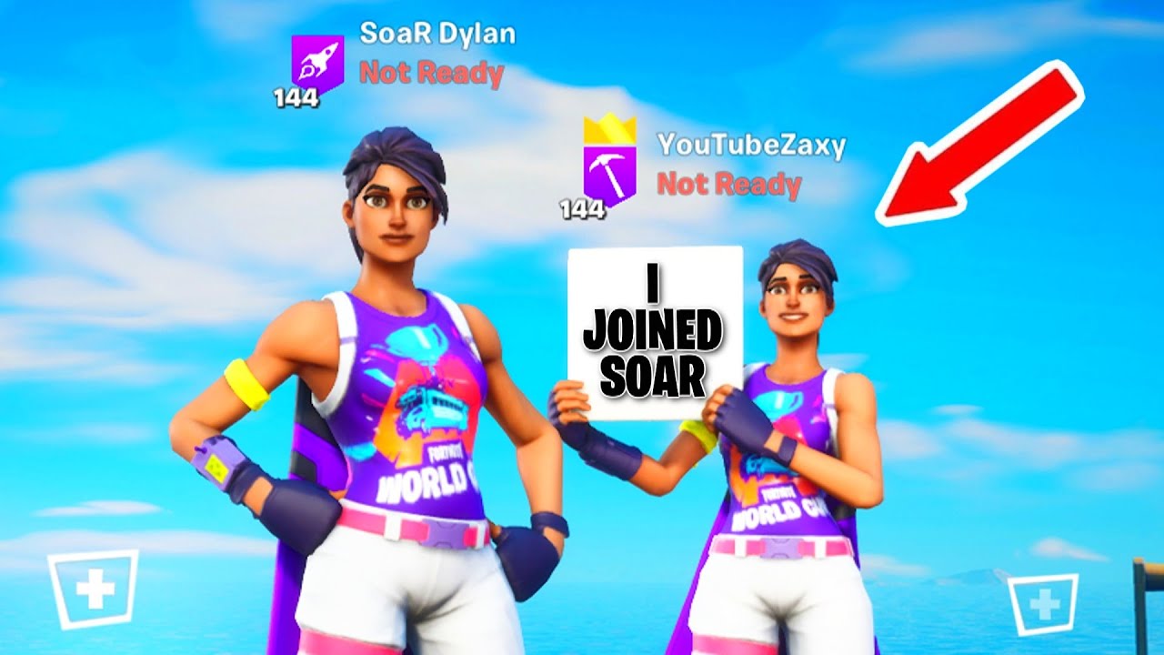 Download I surprise recruited my fortnite duo to SoaR...