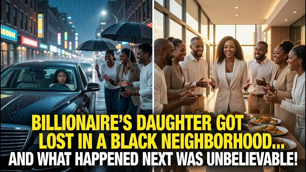 Billionaire's Daughter Got Lost in a BLACK Neighborhood… And What Happened Next Was UNBELIEVABLE!