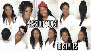 Passion Twist Series Pt. 2 of 3 |16 Easy Styles with Passion Twist|