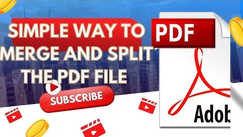 Merge & Split PDF Files in Telugu || Online & Offline , PC & Mobile ||