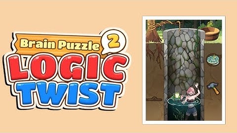 Brain Puzzle 2 Logic Twist Level 42 |Help The Girl Climb Out Of The Deep Wall| Walkthrough Solution