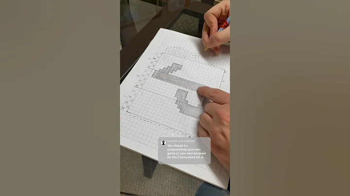 Programming in BASIC: Making a custom sprite for a “type in” Commodore 64 game #retrogaming #coding