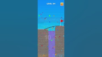 Draw Bridge Puzzle Draw Game Level-311